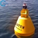 Gps Boat Floating Marine Navigation Buoy Anchor Rotationally Molded Polyethylene for sale
