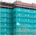 Green Fireproof Mesh Netting 30GSM - 300GSM Construction Mesh Netting for sale