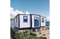 China Expandable Container House for Strong and Stable Steel Frame Structure Design supplier