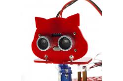 China Lightweight Arduino Starter Kit 2WD DIY Object Following HC-SR04 Electric Robot supplier