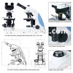 Wide Angle Monocular Optical System Microscope 40x - 1000x A12.0905