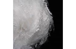 China White Polyester Artificial Staple Fiber 51mm 180℃ For Automotive Interior Use supplier