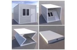 China Customizable Folding Container House Strong Steel Structure And Insulated Wall Panels Available supplier