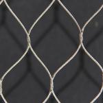 1/8inch Flexible Stainless Steel Cable Netting For Zoo Mesh / Animal Enclosure Mesh for sale