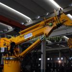 CCS Roof 8T Telescopic Boom 15M Marine Deck Crane for sale