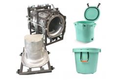 China Customized Roto Molding Insulation Bucket Molds, Aluminum Molds, CNC Processing supplier