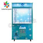 Single Player Custom Claw Machine For Game Center With color changing light for sale