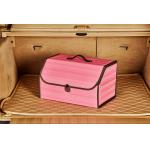 Pink Foldable Car Trunk Organizer Waterproof Multi Function 1.8KG Unit Weight for sale