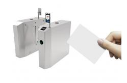 China Retractable 0.2s RS485 SS304 Access Control Wing Gate supplier