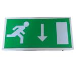 Interior Maintained Led Exit Signs Emergency Lights For Commercial Buildings for sale