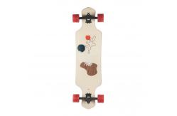 China Globe Geminon 35 Walnut / Cockatoo Longboard Complete Skateboard - 9 x 35 supplier