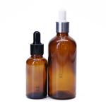 15ml 30ml Amber Essential Oil Dropper Brown Glass Bottles With Measurement Dropper