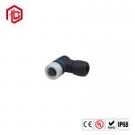IP67 Waterproof D Code Male Aviation Cable M12 Connector 4 Pin