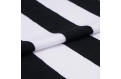 China Durable And Washable Skin-Friendly And Healthy Striped Cotton Fabric For Tracksuit supplier
