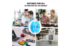 China PETG Filament Light Blue 1kg 3D Printer Filament Smooth Printing Surface supplier
