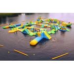 Outdoor Floating Inflatable Water Park 0.9mm PVC Inflatable Water Games for sale