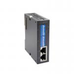 DIN35 Rail PLC Logic Controller With 2 RJ45 100Mb Ethernet Interface for sale