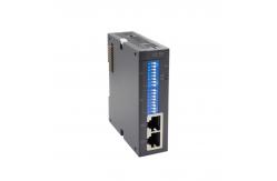 China DIN35 Rail PLC Logic Controller With 2 RJ45 100Mb Ethernet Interface supplier