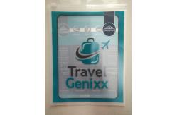 China Clear Transparent Pvc Bag , Clothes Pin Pvc Hanger Bag Three Side Seal supplier