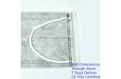 China Single Use Disposable Pollution Mask , Dust Mask Respirator Practical Safety supplier