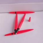 Custom Waterproof Eyeliner Pencil , Red Pp Liquid Pen Eyeliner Injection Color for sale