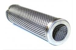 China SS316 Perforated Rectangular Steel Tube For Purify Liquids And Sieve Materials supplier