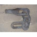 Aluminum Brass Rubber Elements , Zine Plated Surface Treatment Hook-headed