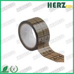 Width 3-960mm Anti Static Tape , ESD Conductive Tape Black Grid Transparent Film