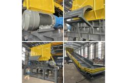 China Industrial Scrap Metal Double Shaft Shredding Machine Metal Crusher supplier