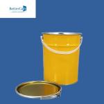 0.28mm-0.35mm Metal Paint Pail Round 5 Litre Metal Bucket UN Approved for sale