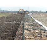 Retaining Galvanized Three Twisted Hexagonal Gabion Basket for sale