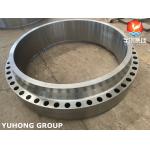 ASTM A105 / ASME SA105 Body Flange / Carbon Steel Forged Flange For Heat Exchanger UT / HT for sale