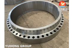 China ASME SA105 Carbon Steel Body Flange For Heat Exchanger PT Available supplier