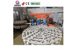 China Precision Molding Bi Axial Rotomoulding Machine With Customizable Arm Length For Pickleball supplier