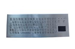 China 104 Keys IP68 Desktop Industrial Keyboard With Touchpad FN Numeric Keys supplier