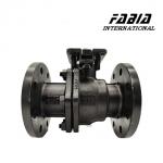 High Temperature Hard Seal Ball Valve Electric Two-Piece Industrial Ball Valve For Water Treatment for sale