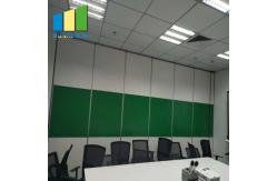 China Banquet Hall Foldable Room Partitions MDF Panel 25-80 KG / Square Meter supplier