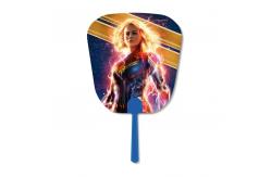 China 16x17cm Hand Fan 3D Lenticular Printing Service 3D Deep For Summer Season supplier