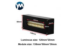 China PVC Resin Dispensing Machine 240W UV LED Curing Lamp Water Cooling supplier