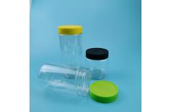 China 150ml Peanut Butter Packaging Bottle Jar Clear Round Containers With Screw Lids supplier