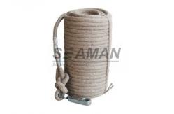 China Marine Fire Fighting Equipment Fire Proof Fireman Lifeline With Hook MED Approved supplier