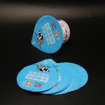 101mm Precut Aluminum Yogurt Foil Lid PP Lacquer Easy Peel For Beverage for sale
