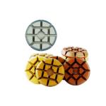Resin Bond Diamond Floor Pads , Easy Manipulation Diamond Grinding Pads For Concrete for sale
