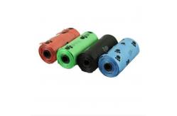 China ASTM D6400 EN13432 Eco Water Soluble Poop Bags For Dog Cat Waste supplier