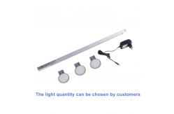 China 600mm Undermount LED Cabinet Lights SMD2835 IR Motion Sensor Pantry Light supplier