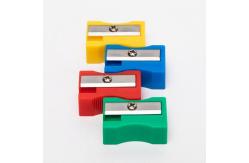 China Bright Color PS Handheld Pencil Sharpener School supplier