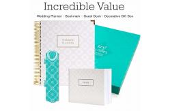 China Hard Paper Cover Custom Personal Planner With Planning Stickers / Gift Box supplier