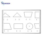 86in Finger Touch IR Interactive Whiteboard For Schools 32768 X 32768 for sale