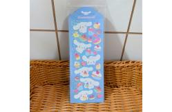 China Traceless Metal Decal Stickers PET Bottom Material Laser Cut Stickers supplier