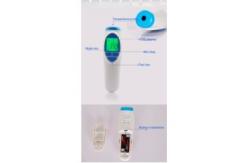 China Portable Manual 1.5V AAA Non Contact Thermometer supplier